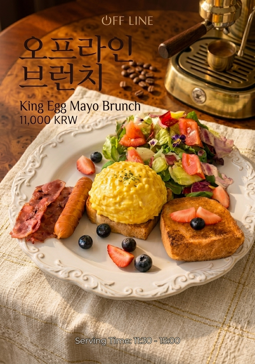 킹 에그마요 브런치 · King Egg Mayo Brunch 11,000원